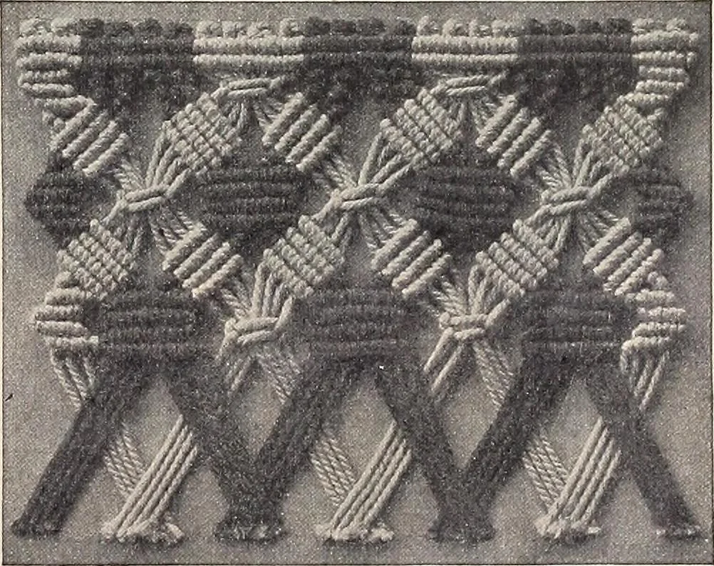 An illustration from Le filet-Richelieu, 1800, leaf 20