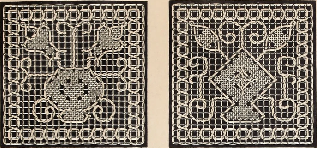 An illustration from Le filet-Richelieu, 1800, leaf 24