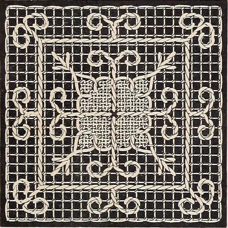 An illustration from Le filet-Richelieu, 1800, leaf 24