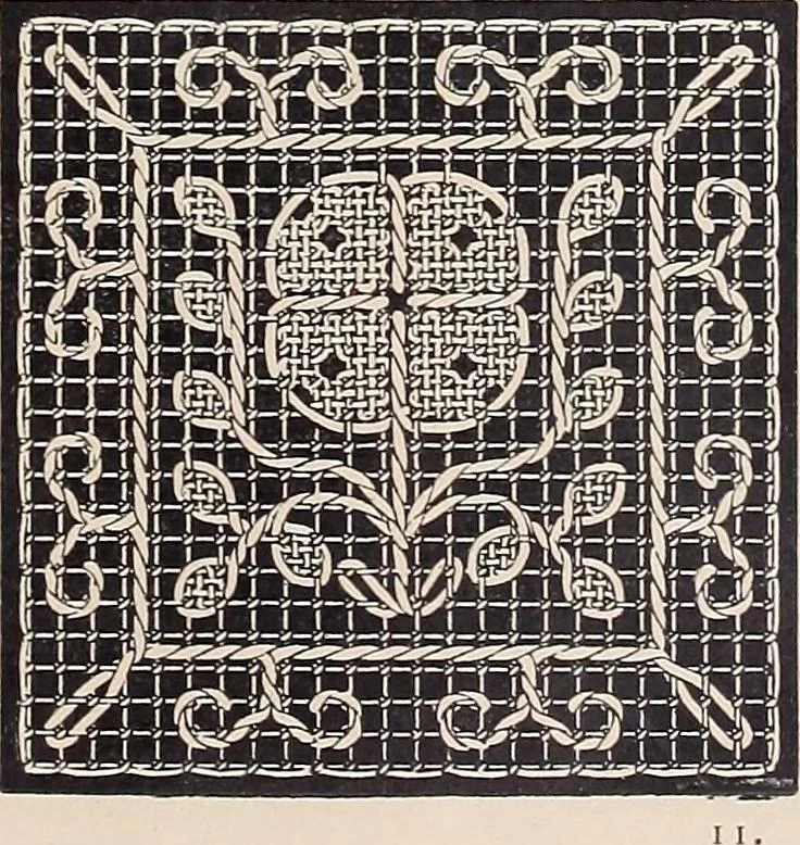 An illustration from Le filet-Richelieu, 1800, leaf 24