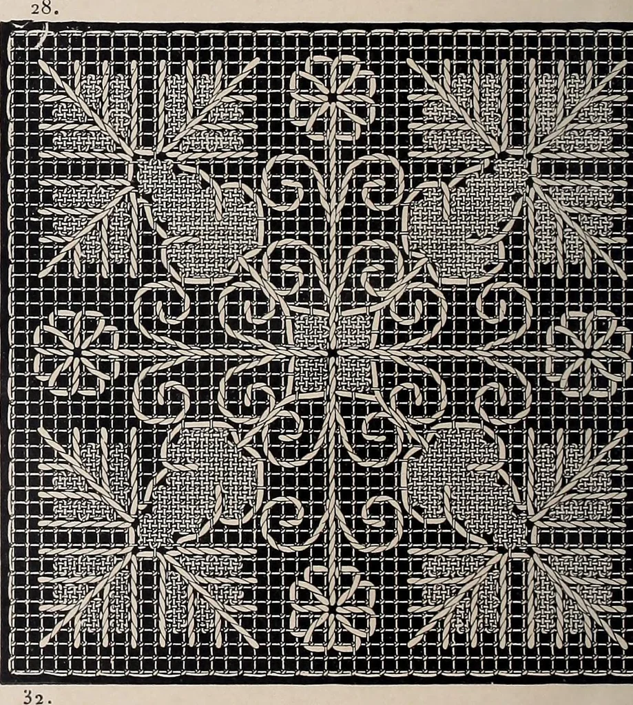 An illustration from Le filet-Richelieu, 1800, leaf 31
