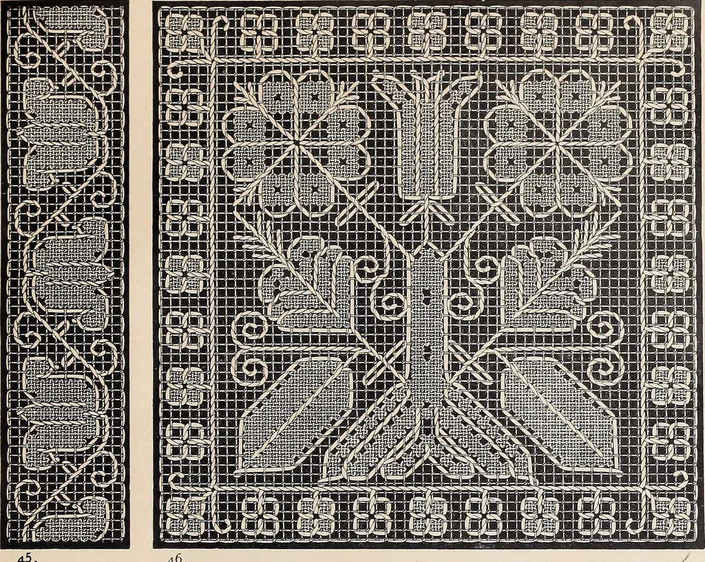 An illustration from Le filet-Richelieu, 1800, leaf 38