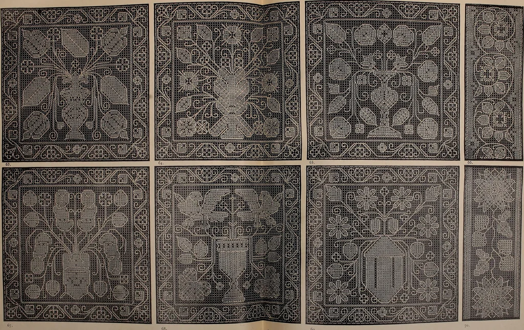 An illustration from Le filet-Richelieu, 1800, leaf 48
