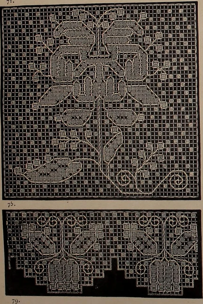 An illustration from Le filet-Richelieu, 1800, leaf 54
