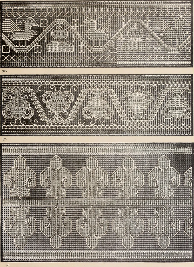 An illustration from Le filet-Richelieu, 1800, leaf 60
