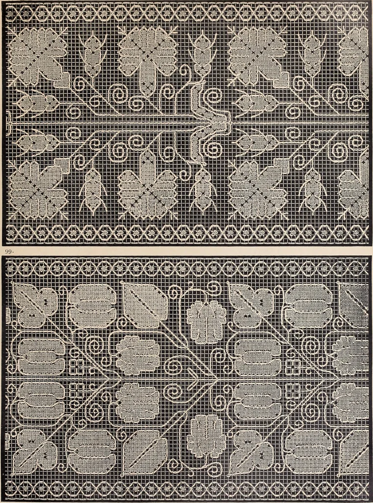 An illustration from Le filet-Richelieu, 1800, leaf 62