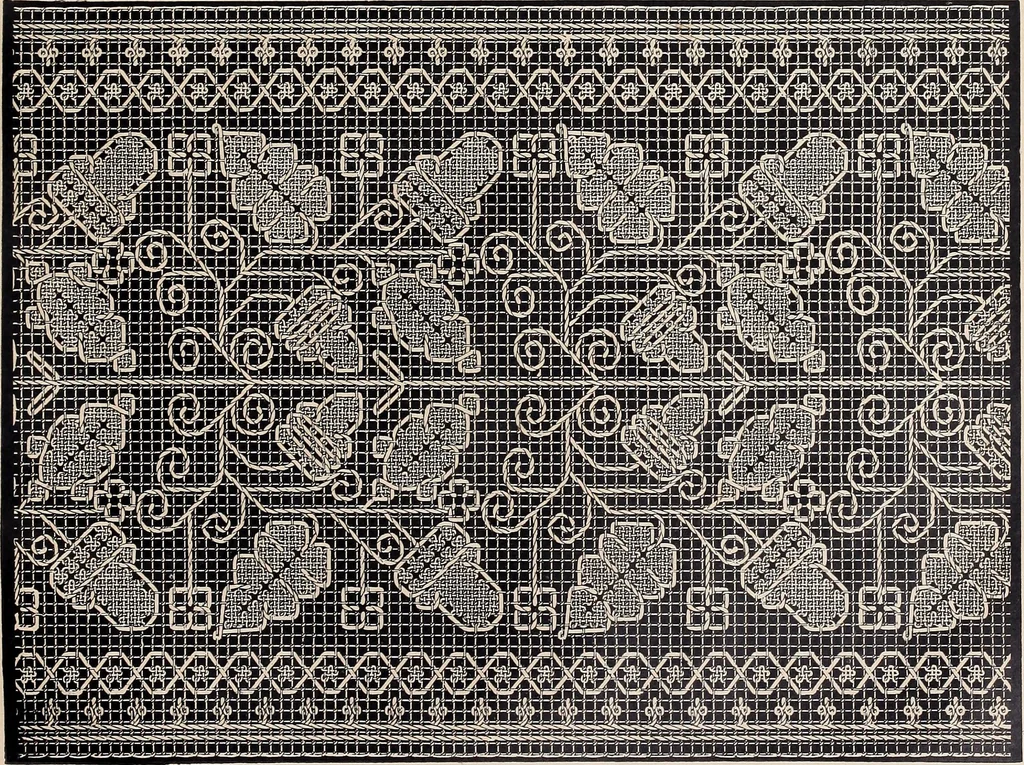 An illustration from Le filet-Richelieu, 1800, leaf 64