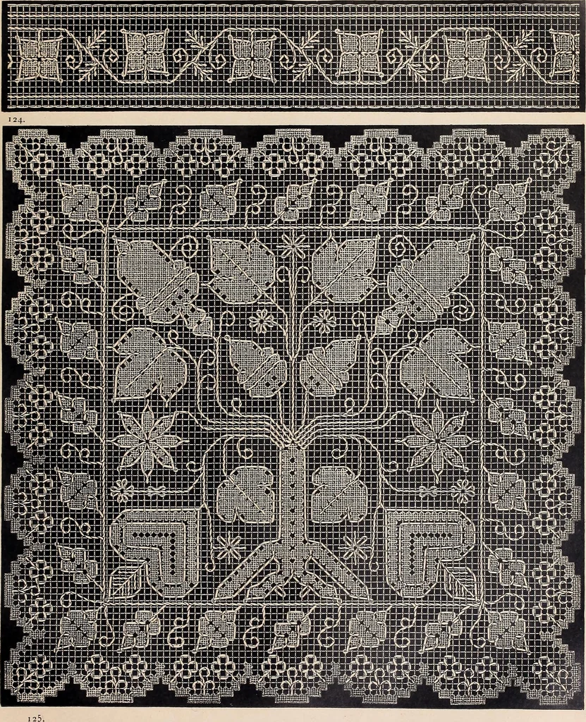 An illustration from Le filet-Richelieu, 1800, leaf 76