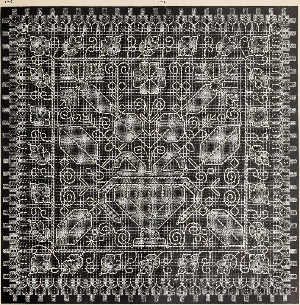 An illustration from Le filet-Richelieu, 1800, leaf 78