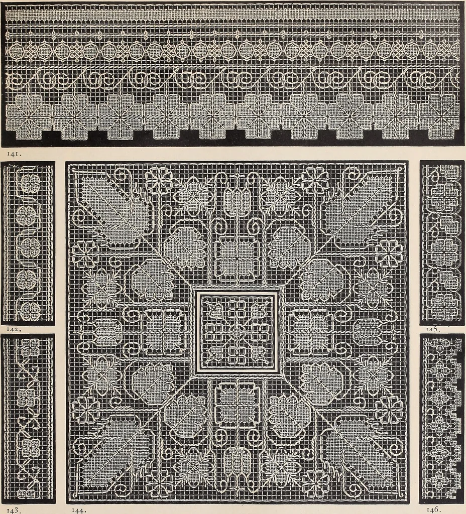 An illustration from Le filet-Richelieu, 1800, leaf 84