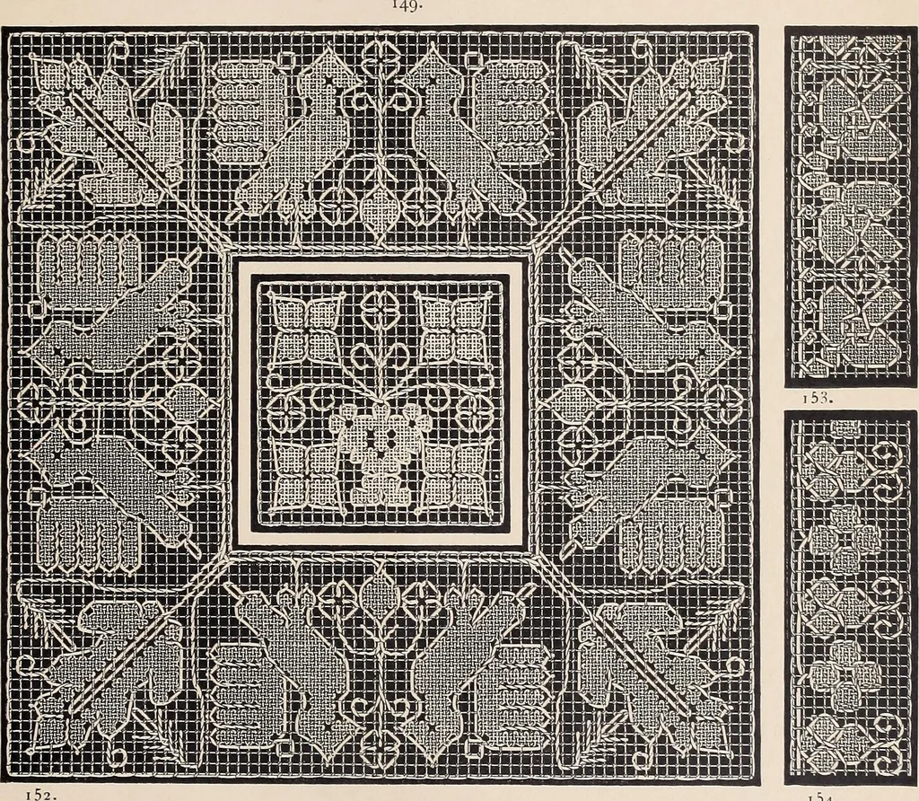 An illustration from Le filet-Richelieu, 1800, leaf 86
