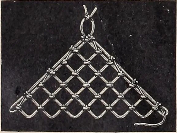 An illustration from Le filet-Richelieu, 1800, leaf 9