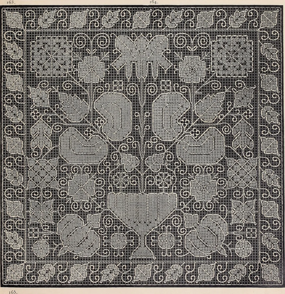An illustration from Le filet-Richelieu, 1800, leaf 94