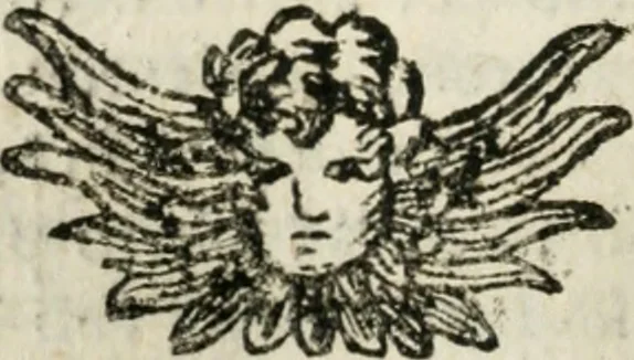 An illustration from Le finezze de pennelli italiani, ammirate, e studiate da Girupeno sotto la scorta, e disciplina del genio di Raffaello d'Vrbino : con vna curiosa, ed'attentissima osseruatione di tutto ciò, che facilmente possa riuscire d'vtile, e di diletto à chi desidera rendersi perfetto nella teorica, e prattica della nobil'arte della pittura, 1674, leaf 149