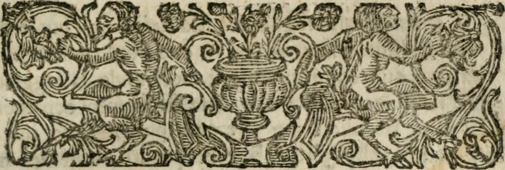 An illustration from Le finezze de pennelli italiani, ammirate, e studiate da Girupeno sotto la scorta, e disciplina del genio di Raffaello d'Vrbino : con vna curiosa, ed'attentissima osseruatione di tutto ciò, che facilmente possa riuscire d'vtile, e di diletto à chi desidera rendersi perfetto nella teorica, e prattica della nobil'arte della pittura, 1674, leaf 24
