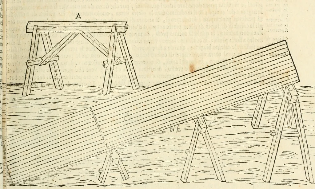 An illustration from Le fortificationi di Buonaiuto Lorini, nobile fiorentino ... : con l'aggiunta del sesto libro doue si mostra, con la scienza e con la pratica, l'ordine di fortificare le città & altri luoghi, con tutti gli auuertimenti, che più possono apportar benficio per la sicurtà delle fortezze .., 1609, leaf 138
