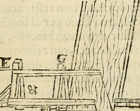 An illustration from Le fortificationi di Buonaiuto Lorini, nobile fiorentino ... : con l'aggiunta del sesto libro doue si mostra, con la scienza e con la pratica, l'ordine di fortificare le città & altri luoghi, con tutti gli auuertimenti, che più possono apportar benficio per la sicurtà delle fortezze .., 1609, leaf 143