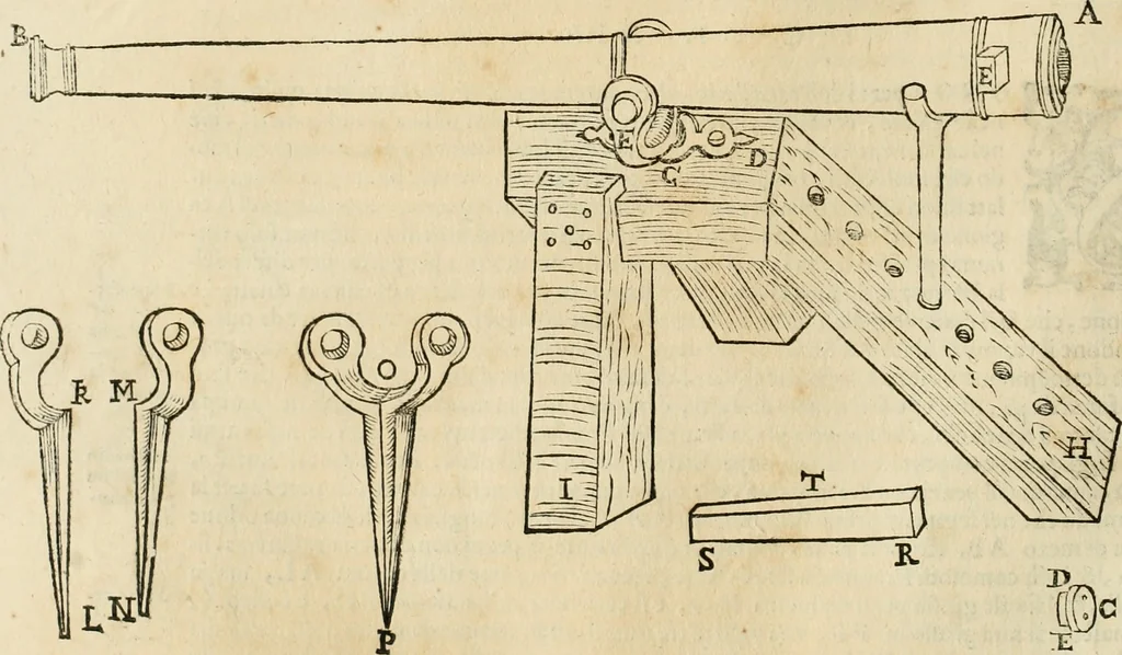 An illustration from Le fortificationi di Buonaiuto Lorini, nobile fiorentino ... : con l'aggiunta del sesto libro doue si mostra, con la scienza e con la pratica, l'ordine di fortificare le città & altri luoghi, con tutti gli auuertimenti, che più possono apportar benficio per la sicurtà delle fortezze .., 1609, leaf 149