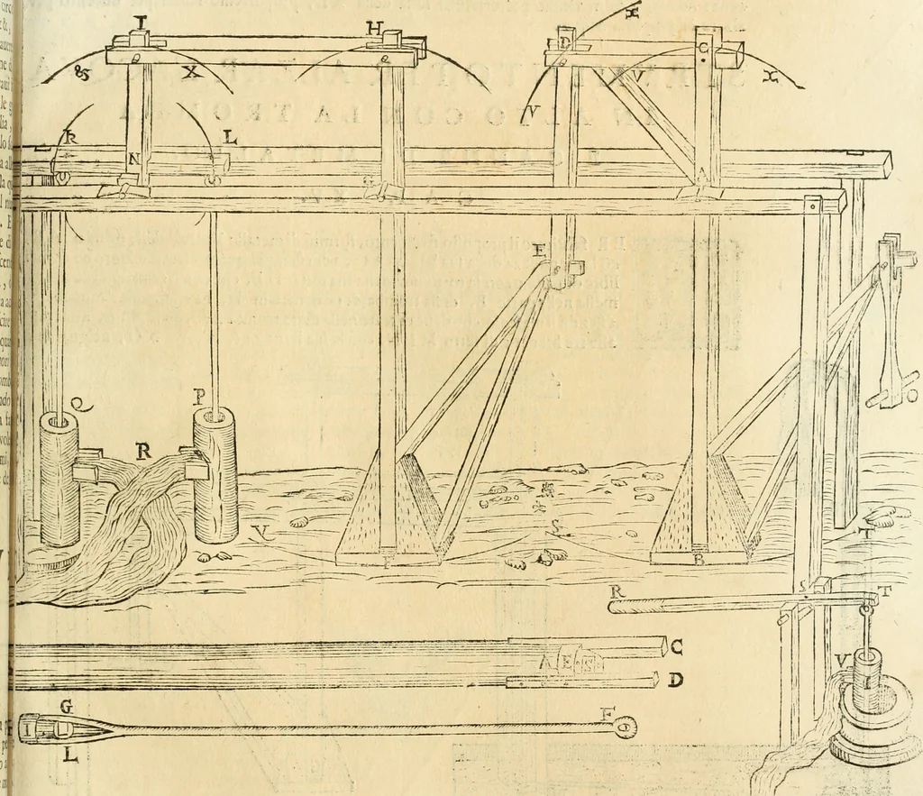 An illustration from Le fortificationi di Buonaiuto Lorini, nobile fiorentino ... : con l'aggiunta del sesto libro doue si mostra, con la scienza e con la pratica, l'ordine di fortificare le città & altri luoghi, con tutti gli auuertimenti, che più possono apportar benficio per la sicurtà delle fortezze .., 1609, leaf 238