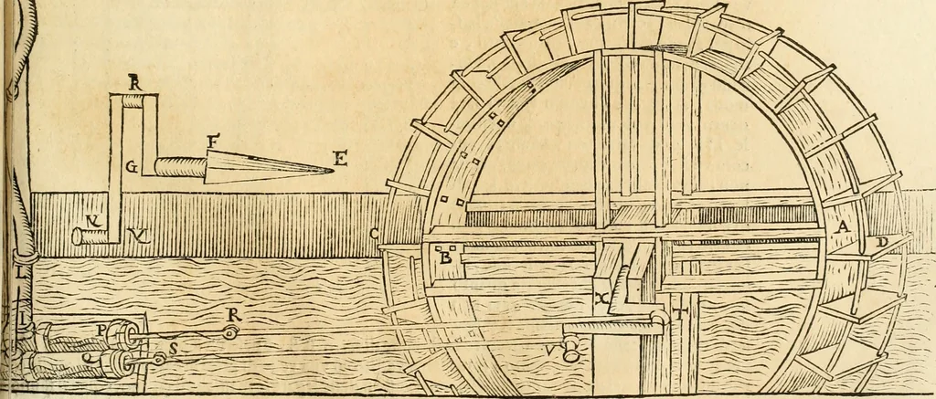 An illustration from Le fortificationi di Buonaiuto Lorini, nobile fiorentino ... : con l'aggiunta del sesto libro doue si mostra, con la scienza e con la pratica, l'ordine di fortificare le città & altri luoghi, con tutti gli auuertimenti, che più possono apportar benficio per la sicurtà delle fortezze .., 1609, leaf 242