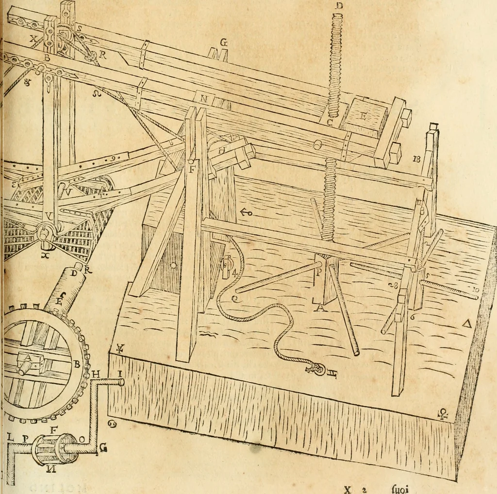 An illustration from Le fortificationi di Buonaiuto Lorini, nobile fiorentino ... : con l'aggiunta del sesto libro doue si mostra, con la scienza e con la pratica, l'ordine di fortificare le città & altri luoghi, con tutti gli auuertimenti, che più possono apportar benficio per la sicurtà delle fortezze .., 1609, leaf 246