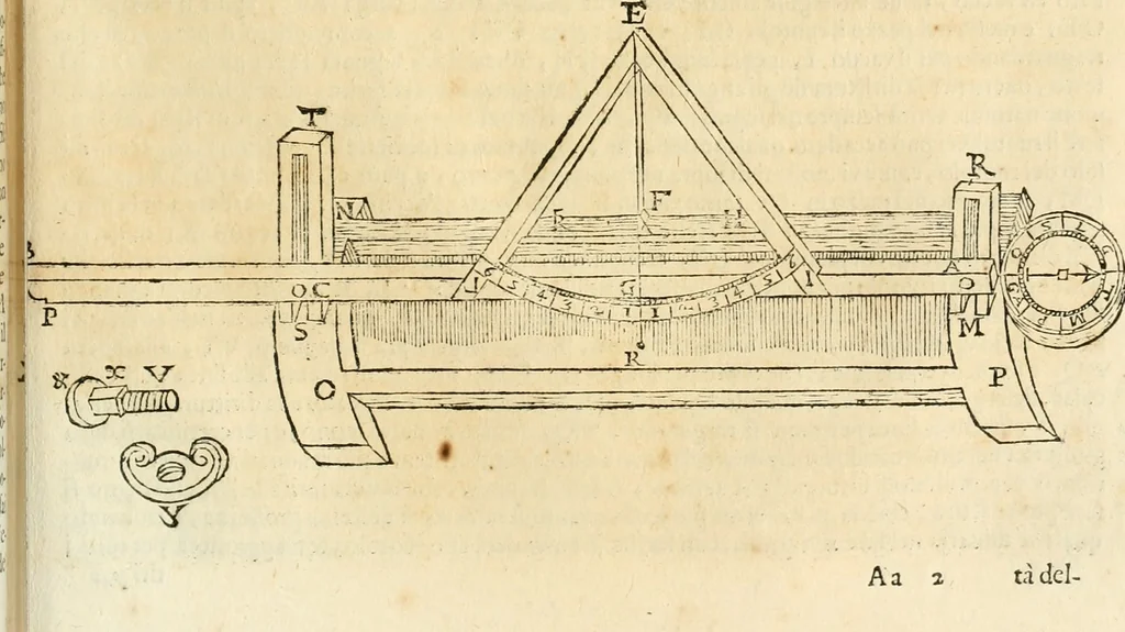 An illustration from Le fortificationi di Buonaiuto Lorini, nobile fiorentino ... : con l'aggiunta del sesto libro doue si mostra, con la scienza e con la pratica, l'ordine di fortificare le città & altri luoghi, con tutti gli auuertimenti, che più possono apportar benficio per la sicurtà delle fortezze .., 1609, leaf 294