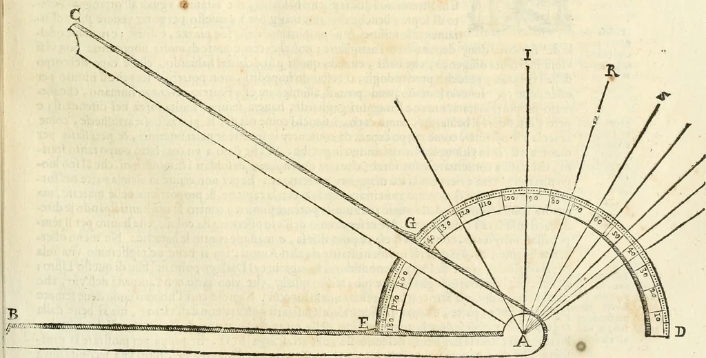 An illustration from Le fortificationi di Buonaiuto Lorini, nobile fiorentino ... : con l'aggiunta del sesto libro doue si mostra, con la scienza e con la pratica, l'ordine di fortificare le città & altri luoghi, con tutti gli auuertimenti, che più possono apportar benficio per la sicurtà delle fortezze .., 1609, leaf 32