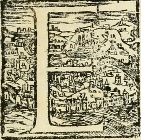 An illustration from Le fortificationi di Buonaiuto Lorini, nobile fiorentino ... : con l'aggiunta del sesto libro doue si mostra, con la scienza e con la pratica, l'ordine di fortificare le città & altri luoghi, con tutti gli auuertimenti, che più possono apportar benficio per la sicurtà delle fortezze .., 1609, leaf 6