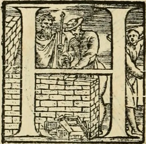 An illustration from Le fortificationi di Buonaiuto Lorini, nobile fiorentino ... : con l'aggiunta del sesto libro doue si mostra, con la scienza e con la pratica, l'ordine di fortificare le città & altri luoghi, con tutti gli auuertimenti, che più possono apportar benficio per la sicurtà delle fortezze .., 1609, leaf 71