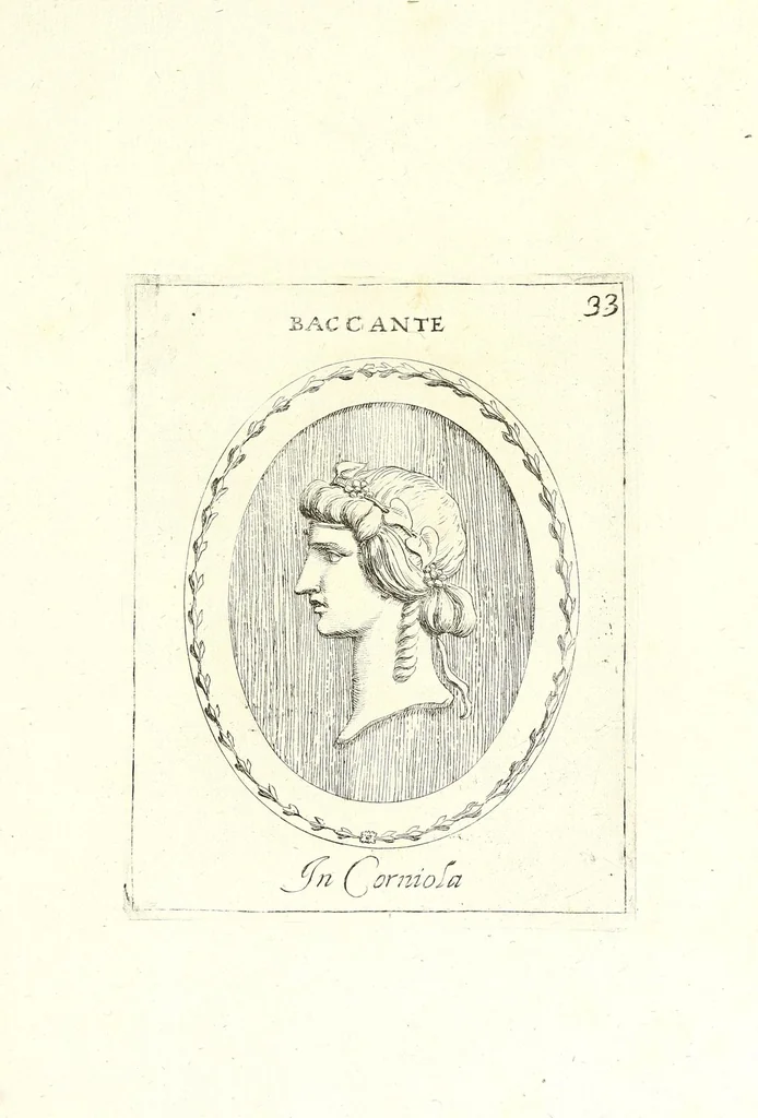 An illustration from Le gemme antiche figurate, 1686, leaf 123