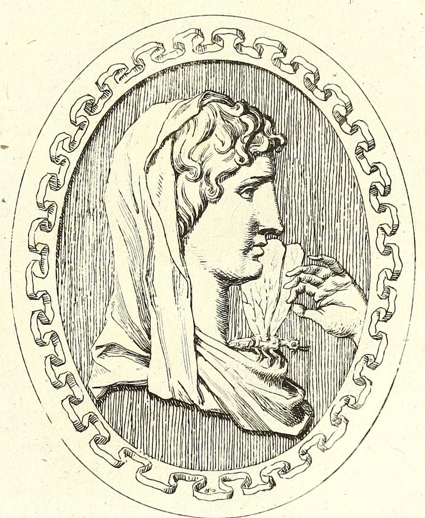An illustration from Le gemme antiche figurate, 1686, leaf 133