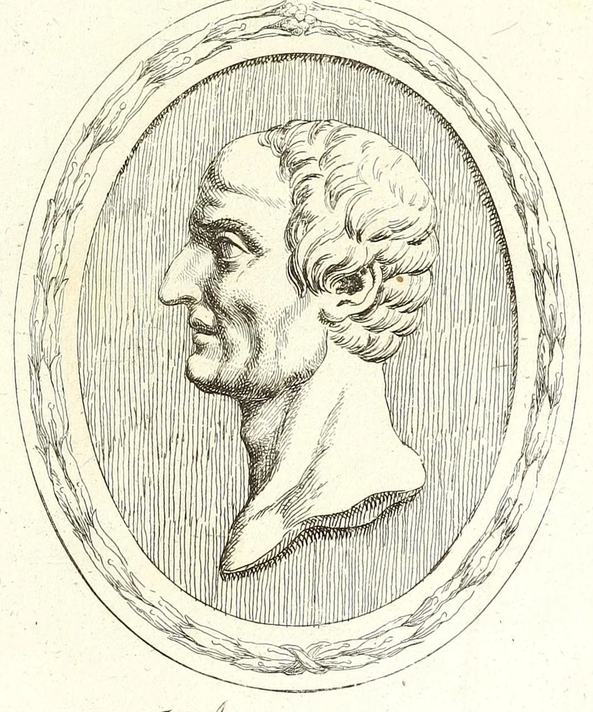 An illustration from Le gemme antiche figurate, 1686, leaf 157