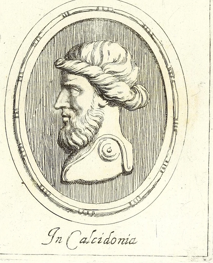 An illustration from Le gemme antiche figurate, 1686, leaf 163