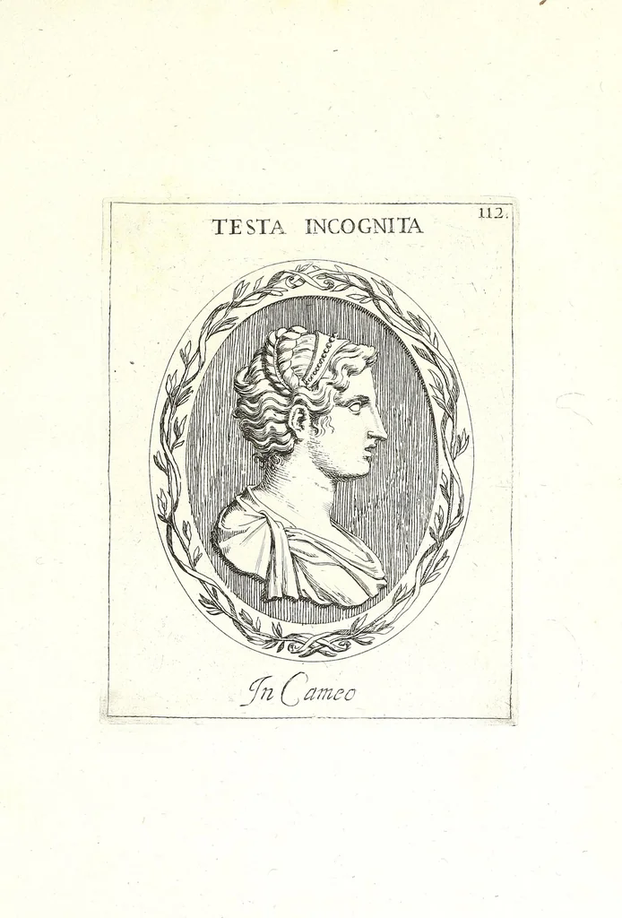 An illustration from Le gemme antiche figurate, 1686, leaf 281