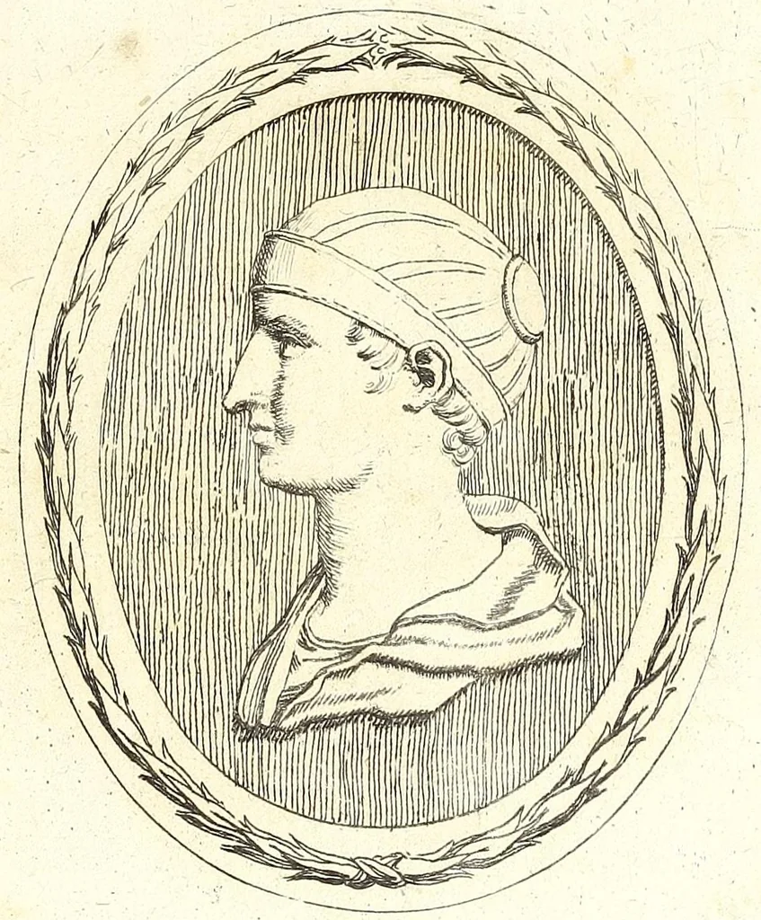 An illustration from Le gemme antiche figurate, 1686, leaf 287