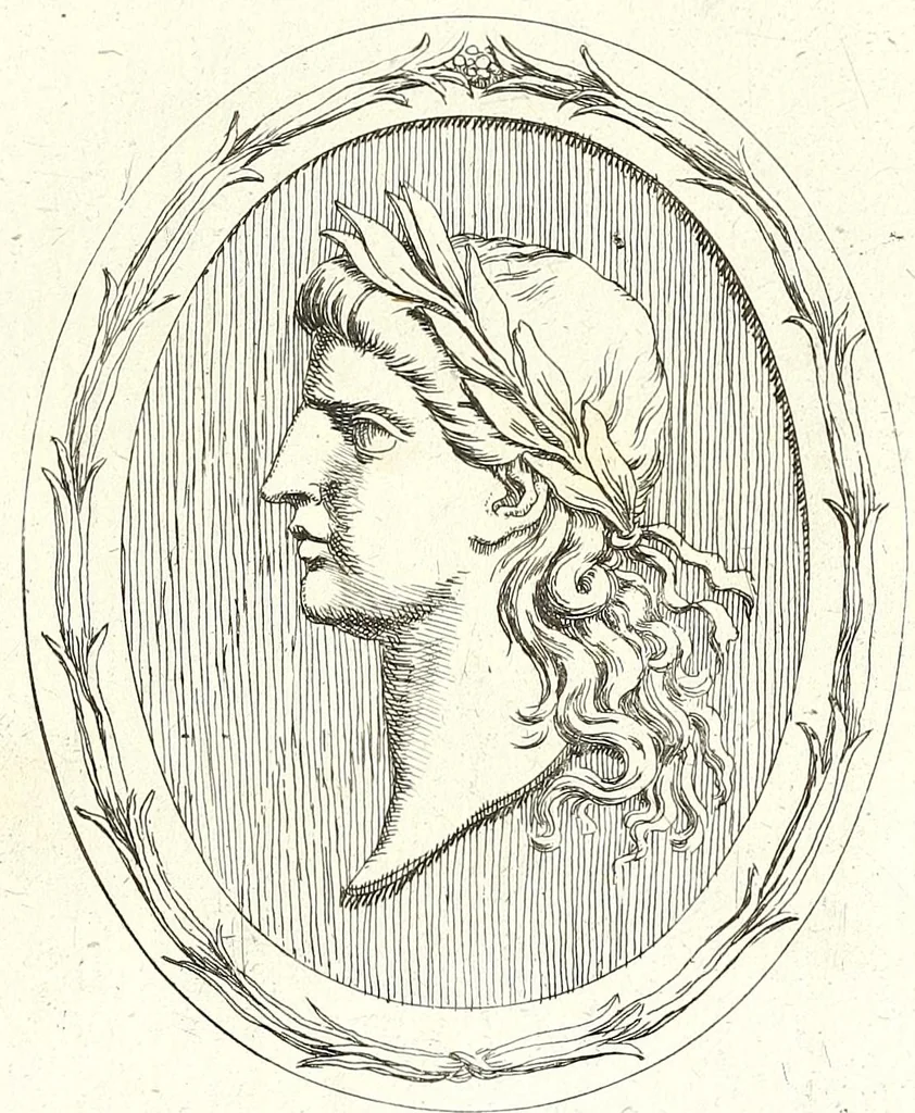 An illustration from Le gemme antiche figurate, 1686, leaf 67