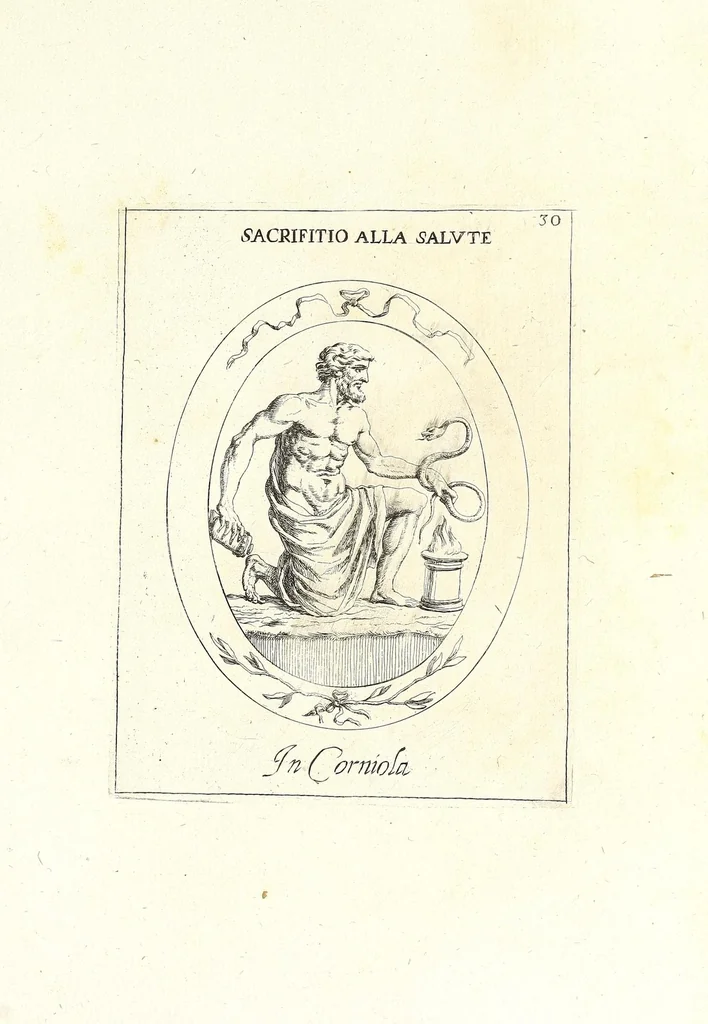 An illustration from Le gemme antiche figurate, 1686, leaf 149