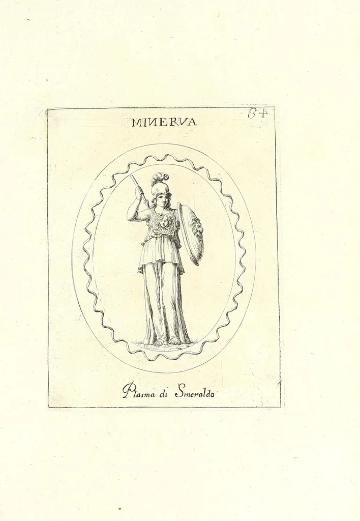 An illustration from Le gemme antiche figurate, 1686, leaf 157