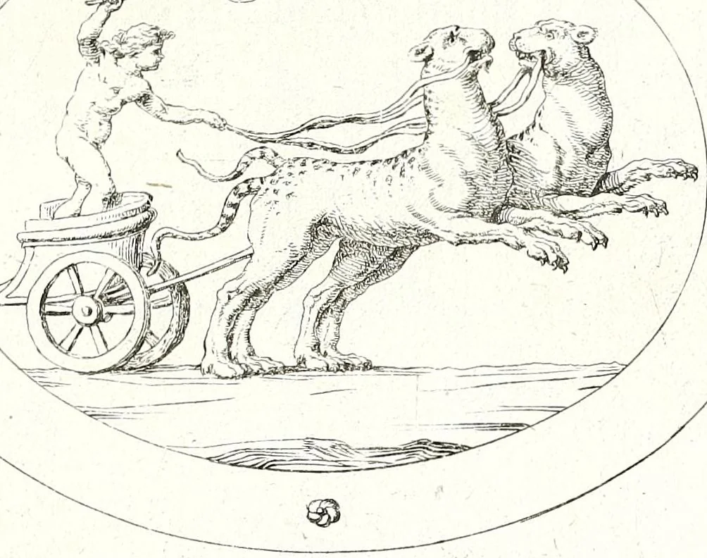 An illustration from Le gemme antiche figurate, 1686, leaf 337