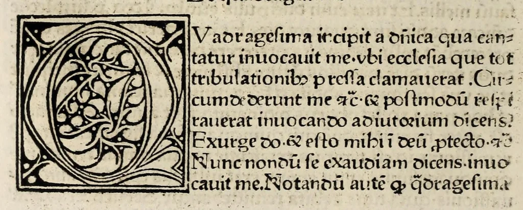 An illustration from Legenda aurea sanctorum, sive, Lombardica historia, leaf 128