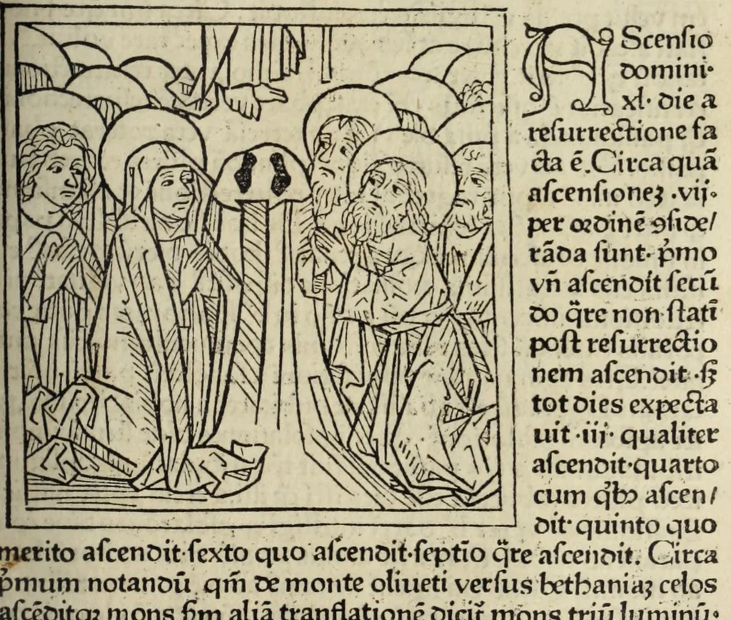An illustration from Legenda aurea sanctorum, sive, Lombardica historia, leaf 269