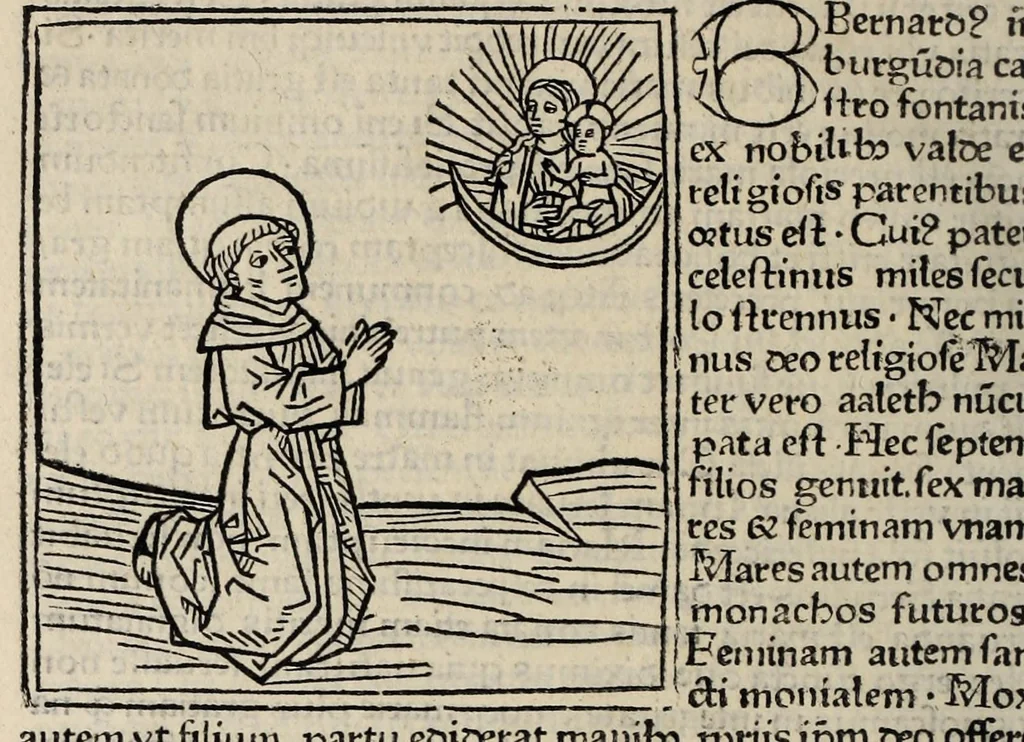 An illustration from Legenda aurea sanctorum, sive, Lombardica historia, leaf 464