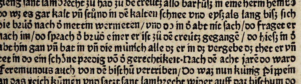 An illustration from Legenda aurea sanctorum, sive Lombardica historia [German] Leben der Heiligen: Winterteil und Sommerteil, leaf 481