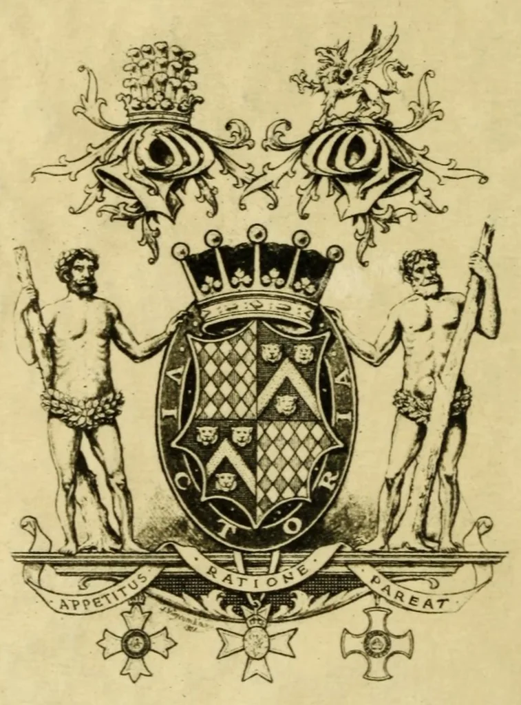 An illustration from Legende doree, ou, Sommaire de l'histoire des freres Mendians dans l'Ordre de Dominique, & de Francʹois : comprenant briefuement & veritablement l'origine, le progrez, la doctrine & les combats d'iceux : tant contre l'eglise gallicane principalement, que cotre les papes & entr'eux mesmes depuis quatre cens ans, 1608, leaf 2