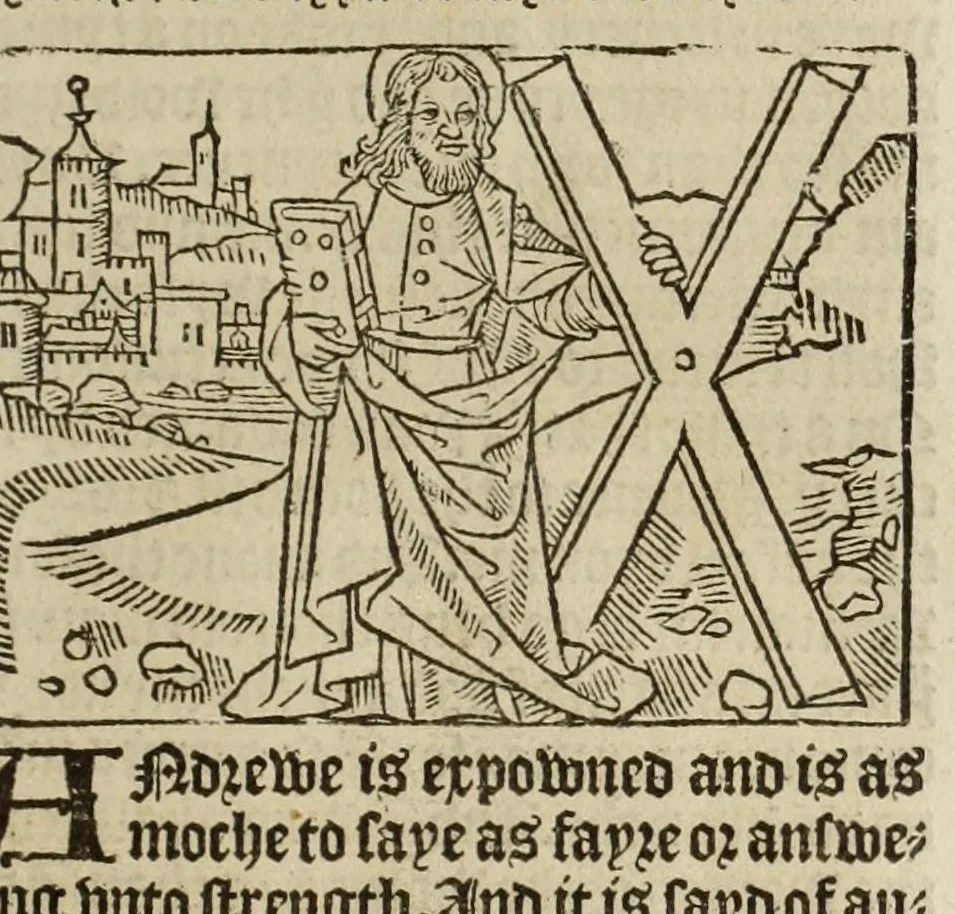 An illustration from The legende, named in Latyn Legenda aurea that is to say in Englysshe The golden legende, 1527, leaf 199