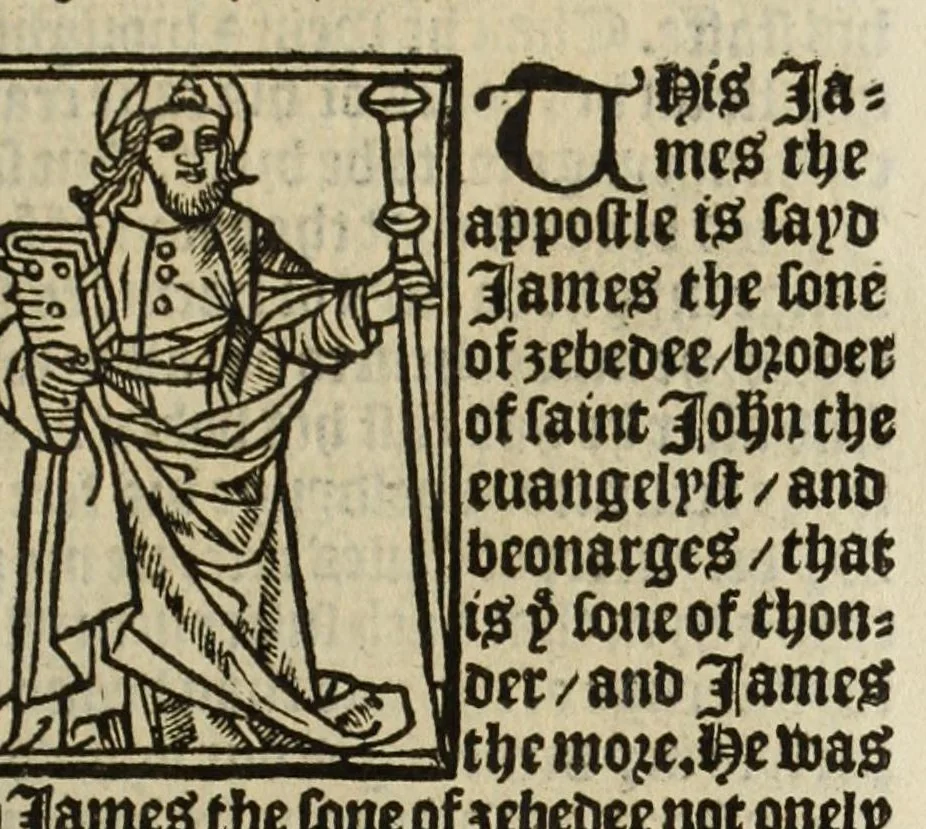 An illustration from The legende, named in Latyn Legenda aurea that is to say in Englysshe The golden legende, 1527, leaf 467