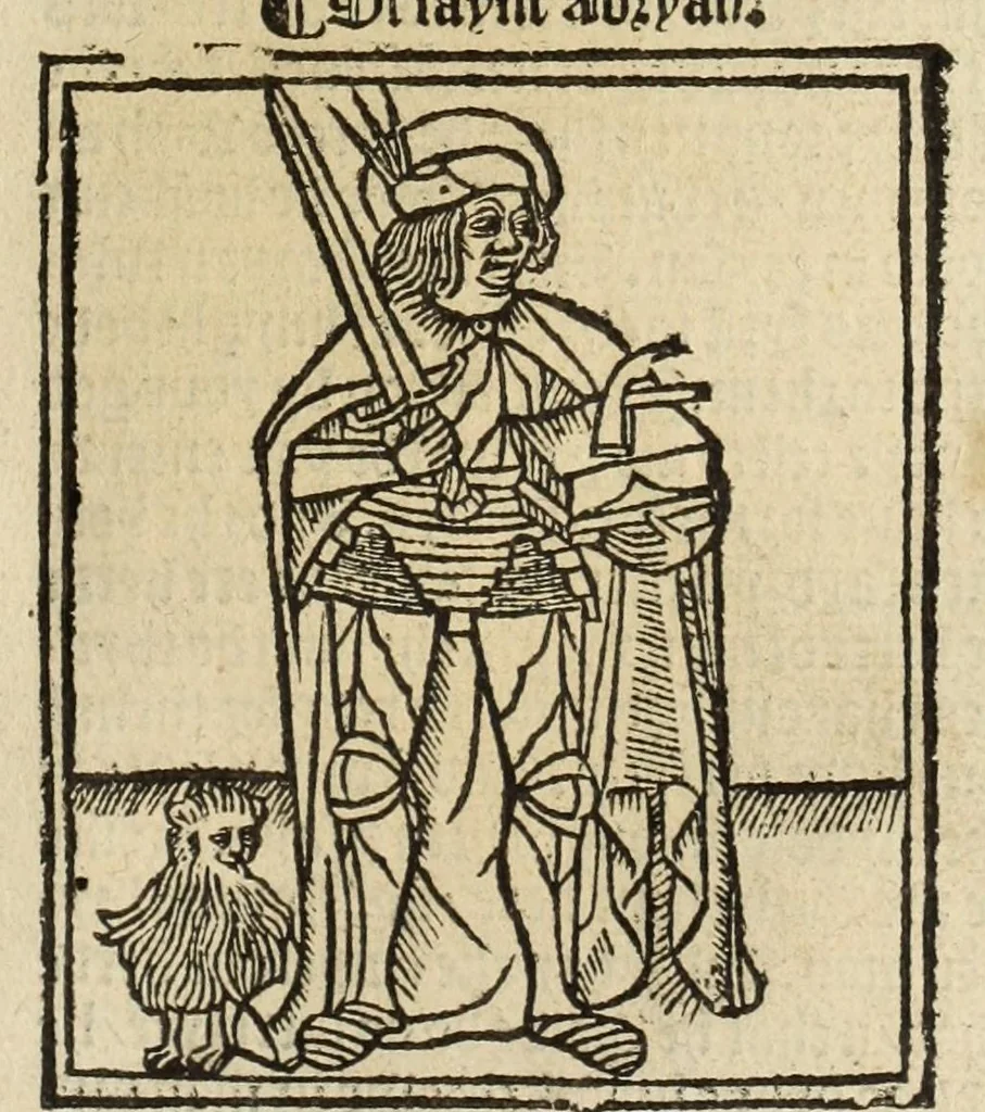 An illustration from The legende, named in Latyn Legenda aurea that is to say in Englysshe The golden legende, 1527, leaf 597
