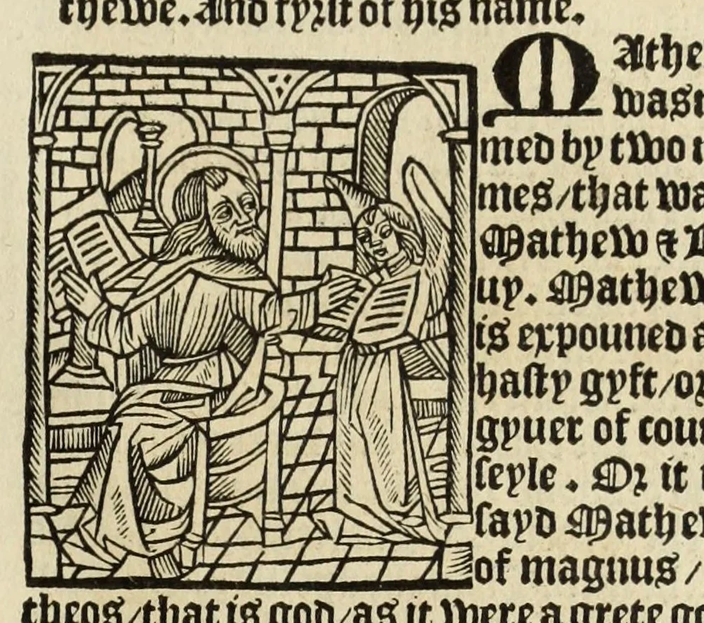An illustration from The legende, named in Latyn Legenda aurea that is to say in Englysshe The golden legende, 1527, leaf 615