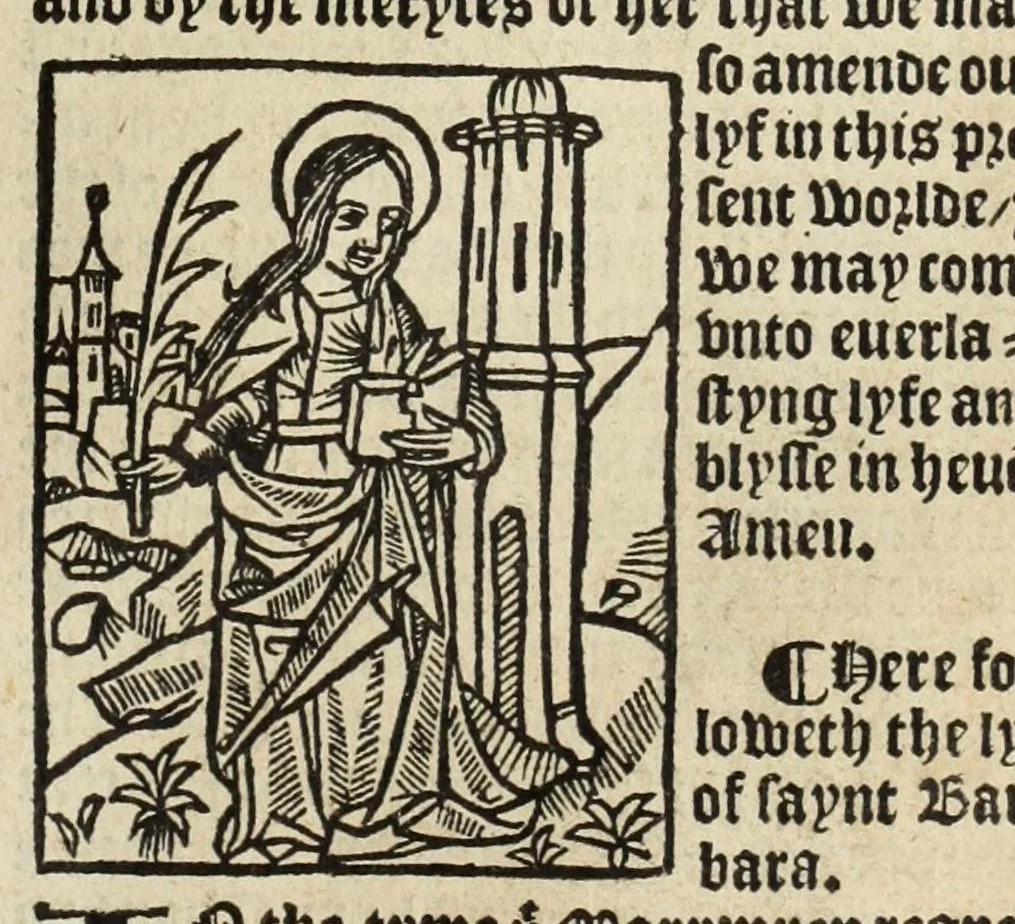 An illustration from The legende, named in Latyn Legenda aurea that is to say in Englysshe The golden legende, 1527, leaf 753