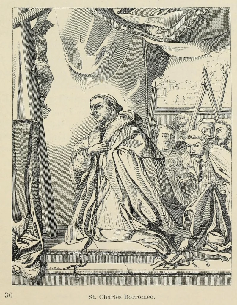 An illustration from Legends of the monastic orders as represented in the fine arts : forming the second series of Sacred and Legendary art, 1863, leaf 227